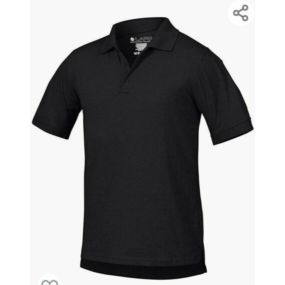 LAPG Operator Tactical Polo Men's Size XLarge Short Sleeve Lightweight Shirt.